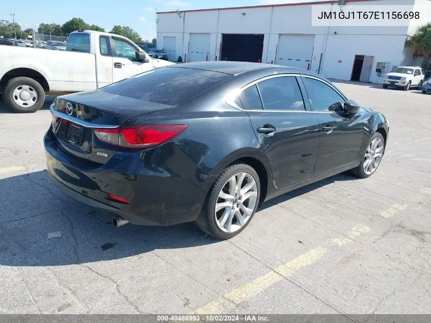 JM1GJ1T67E1156698 2014 Mazda 6 Touring