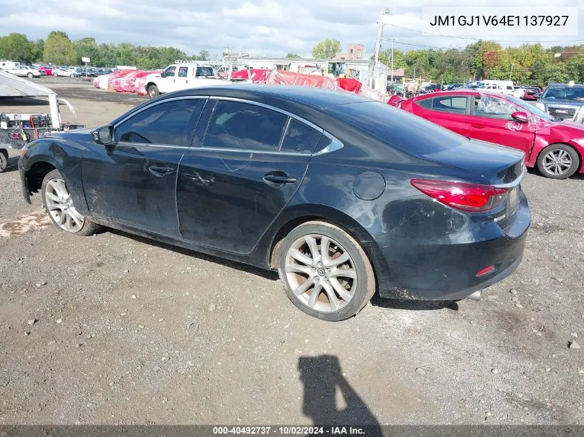 2014 Mazda Mazda6 I Touring VIN: JM1GJ1V64E1137927 Lot: 40492737