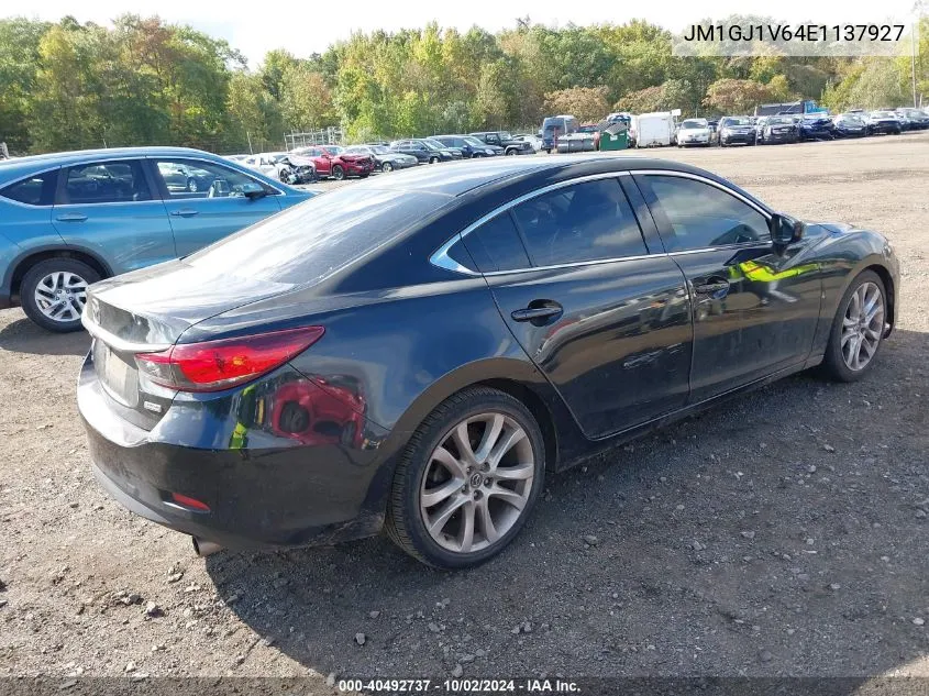 JM1GJ1V64E1137927 2014 Mazda Mazda6 I Touring