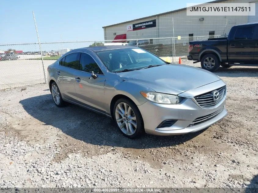 2014 Mazda Mazda6 I Touring VIN: JM1GJ1V61E1147511 Lot: 40528991