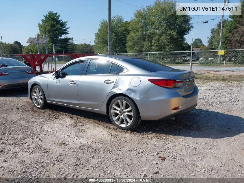 JM1GJ1V61E1147511 2014 Mazda Mazda6 I Touring