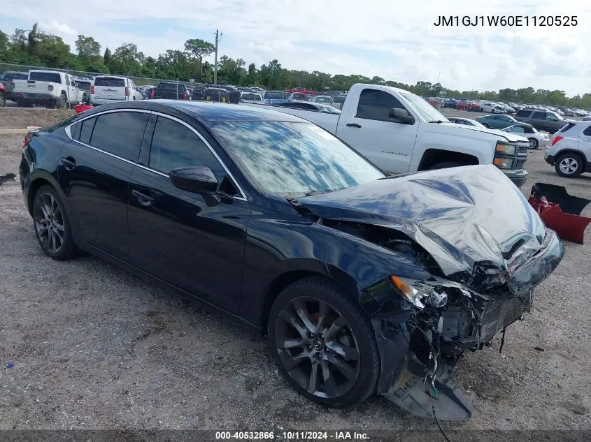 2014 Mazda 6 Grand Touring VIN: JM1GJ1W60E1120525 Lot: 40532866