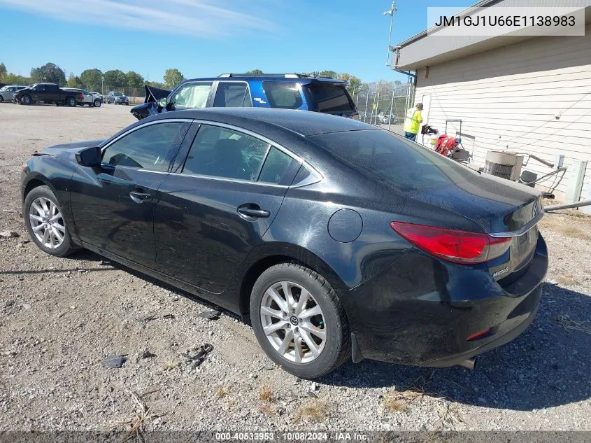 2014 Mazda Mazda6 Sport VIN: JM1GJ1U66E1138983 Lot: 40533953