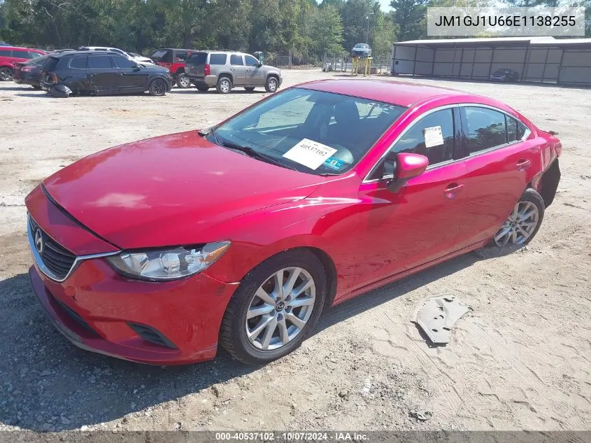 2014 Mazda Mazda6 I Sport VIN: JM1GJ1U66E1138255 Lot: 40537102