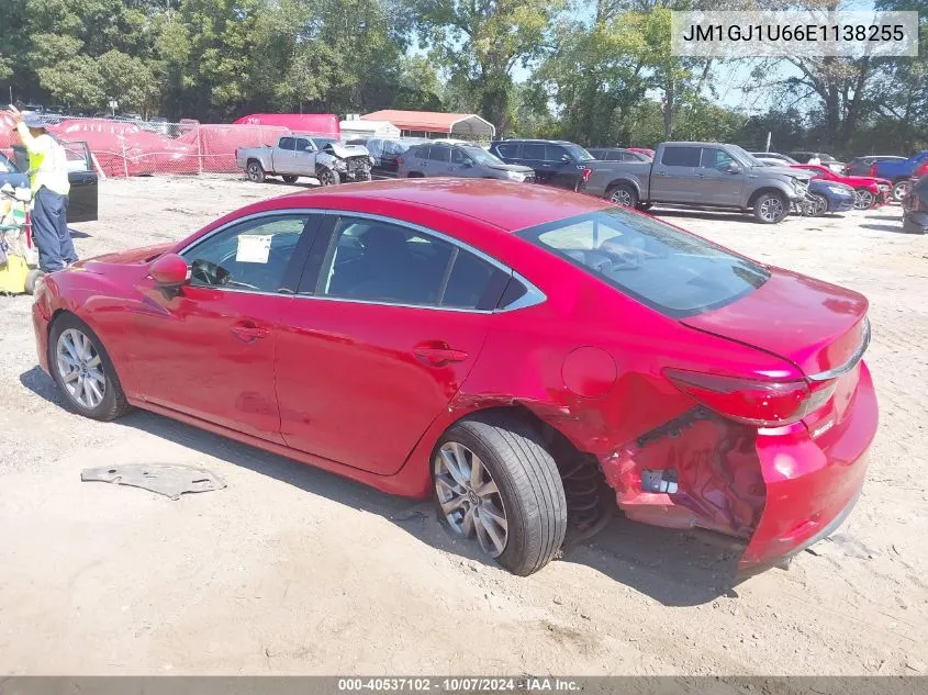 2014 Mazda Mazda6 I Sport VIN: JM1GJ1U66E1138255 Lot: 40537102