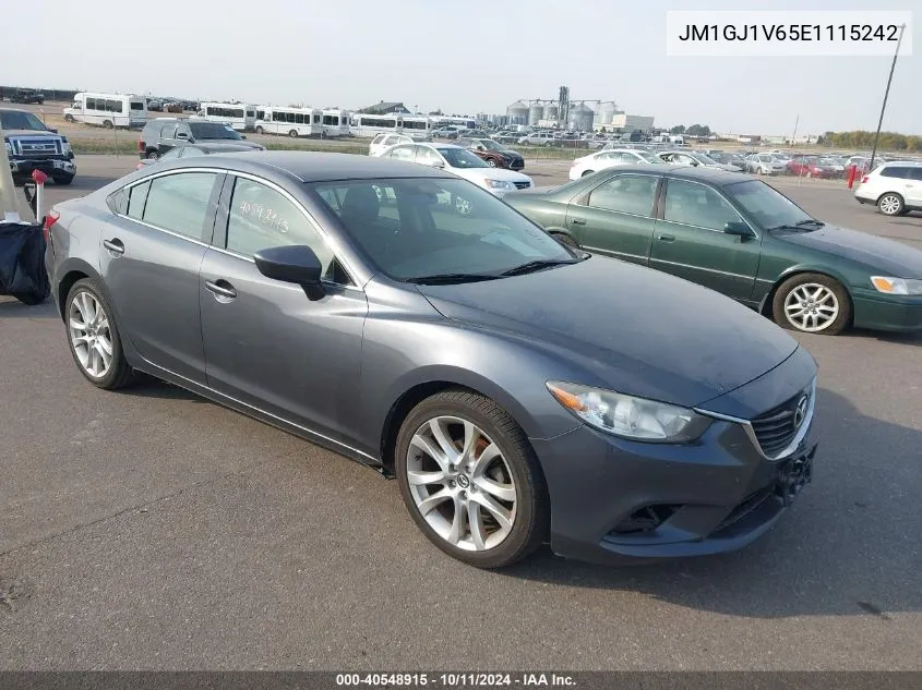 JM1GJ1V65E1115242 2014 Mazda Mazda6 Touring