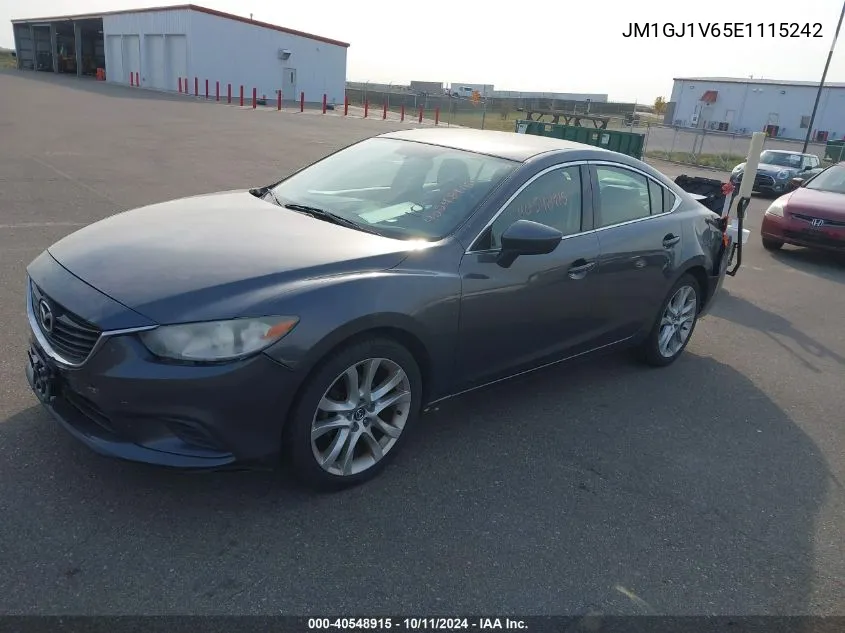 2014 Mazda Mazda6 Touring VIN: JM1GJ1V65E1115242 Lot: 40548915