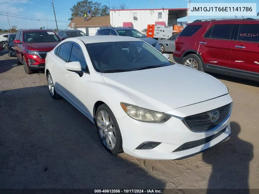 2014 Mazda Mazda6 I Touring VIN: JM1GJ1T66E1141786 Lot: 40612056