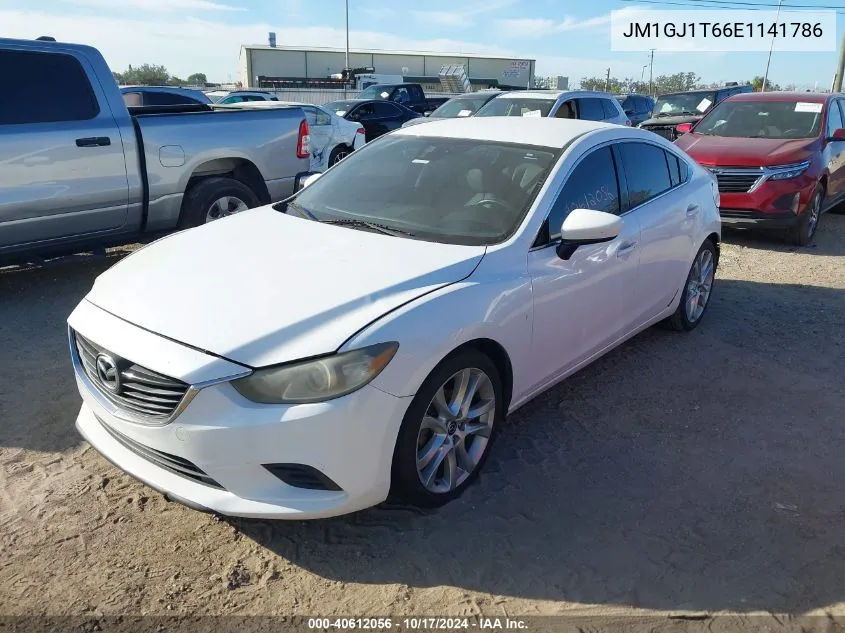 2014 Mazda Mazda6 I Touring VIN: JM1GJ1T66E1141786 Lot: 40612056