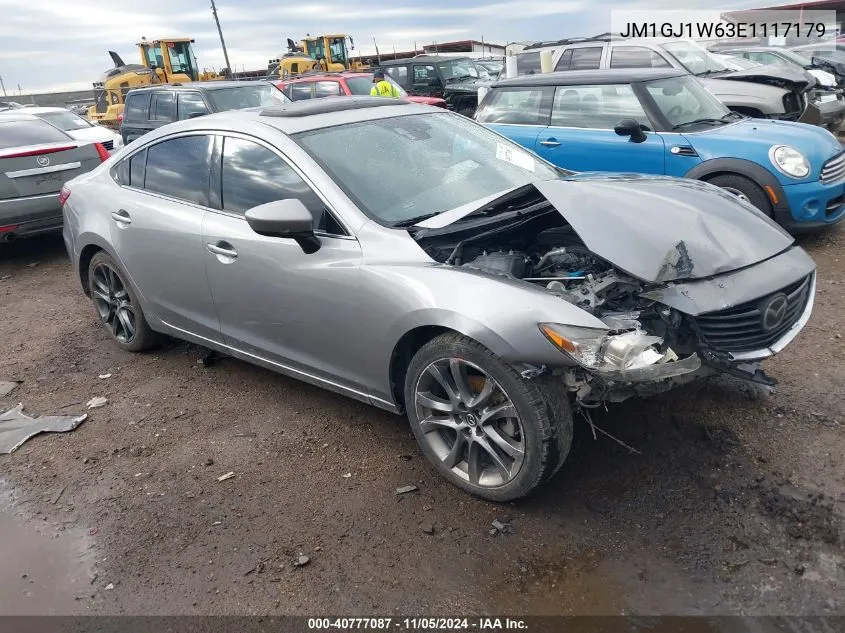 JM1GJ1W63E1117179 2014 Mazda Mazda6 I Grand Touring