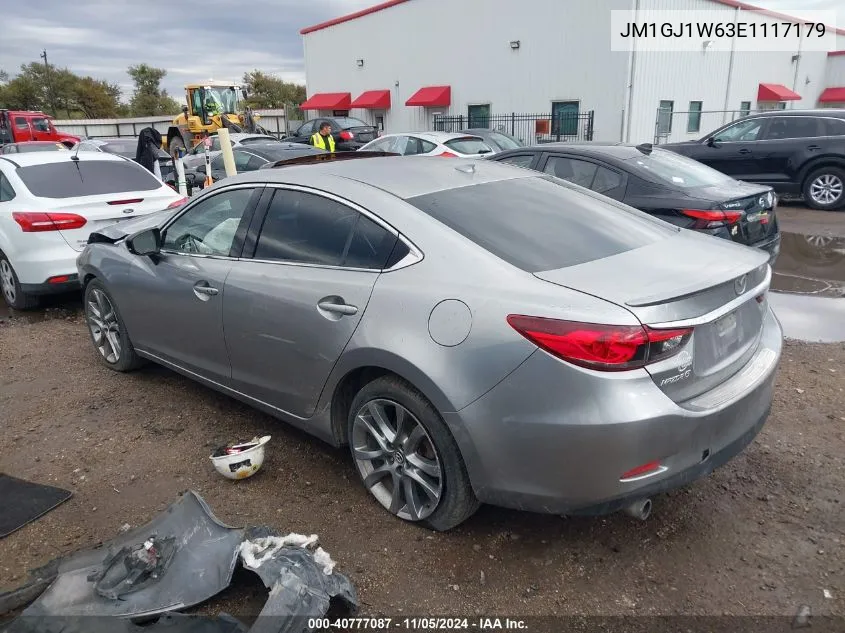 JM1GJ1W63E1117179 2014 Mazda Mazda6 I Grand Touring