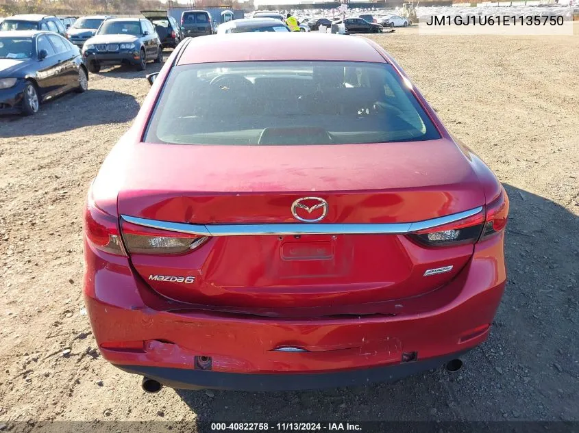 2014 Mazda Mazda6 I Sport VIN: JM1GJ1U61E1135750 Lot: 40822758