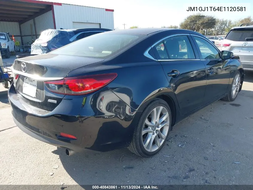 2014 Mazda Mazda6 I Touring VIN: JM1GJ1T64E1120581 Lot: 40843861