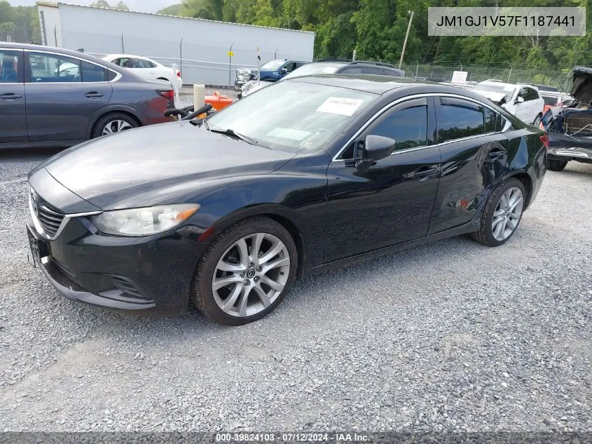 2015 Mazda Mazda6 I Touring VIN: JM1GJ1V57F1187441 Lot: 39824103