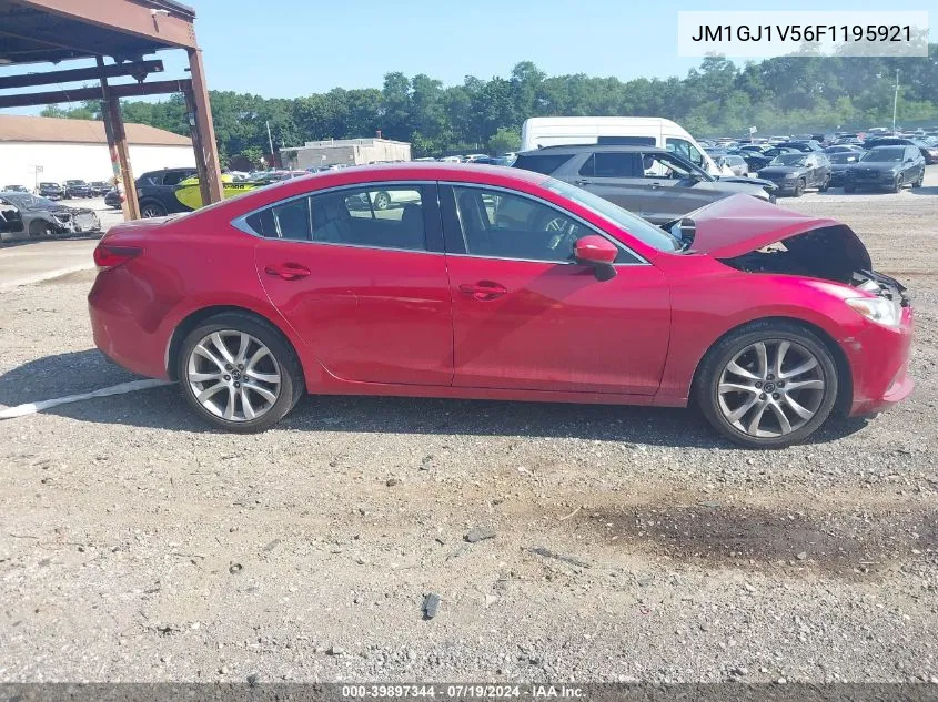 JM1GJ1V56F1195921 2015 Mazda Mazda6 I Touring