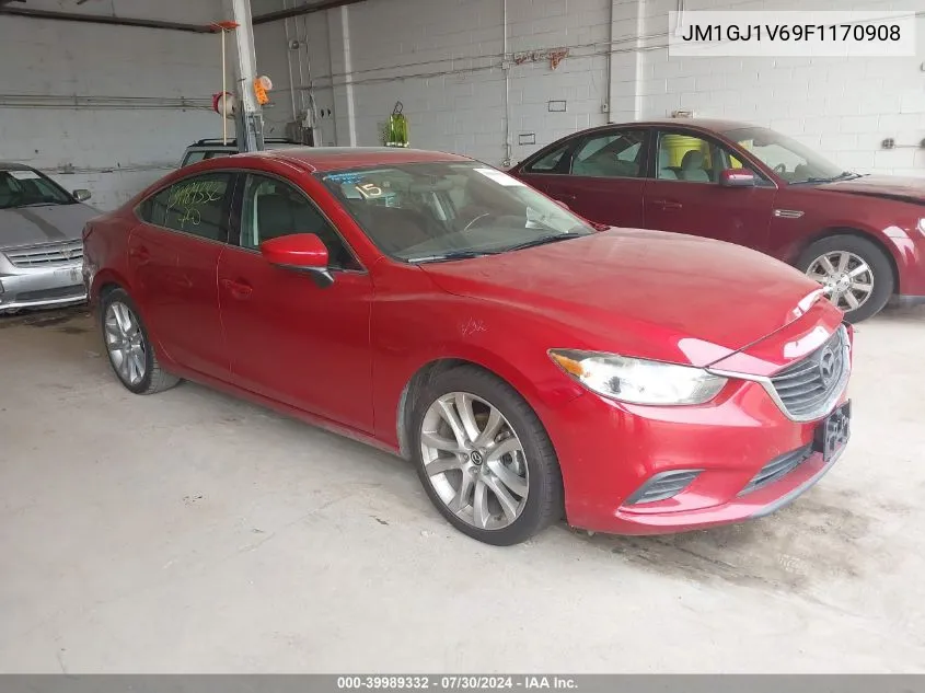 2015 Mazda Mazda6 I Touring VIN: JM1GJ1V69F1170908 Lot: 39989332