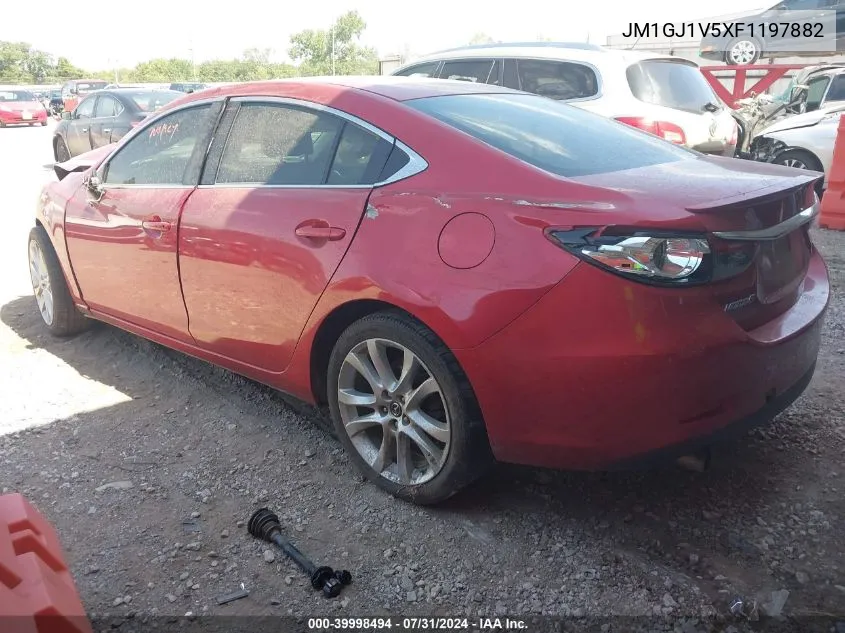 2015 Mazda Mazda6 I Touring VIN: JM1GJ1V5XF1197882 Lot: 39998494