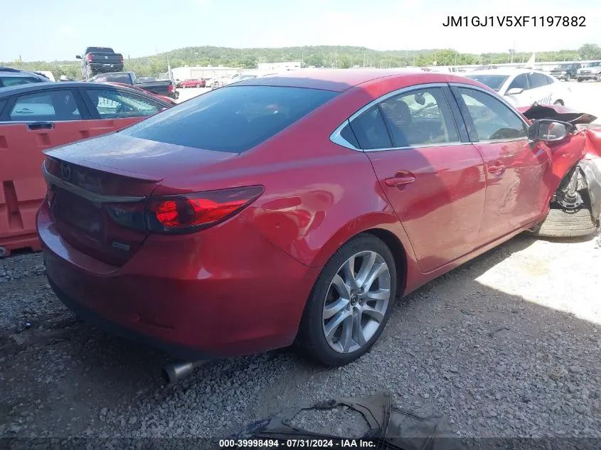 2015 Mazda Mazda6 I Touring VIN: JM1GJ1V5XF1197882 Lot: 39998494