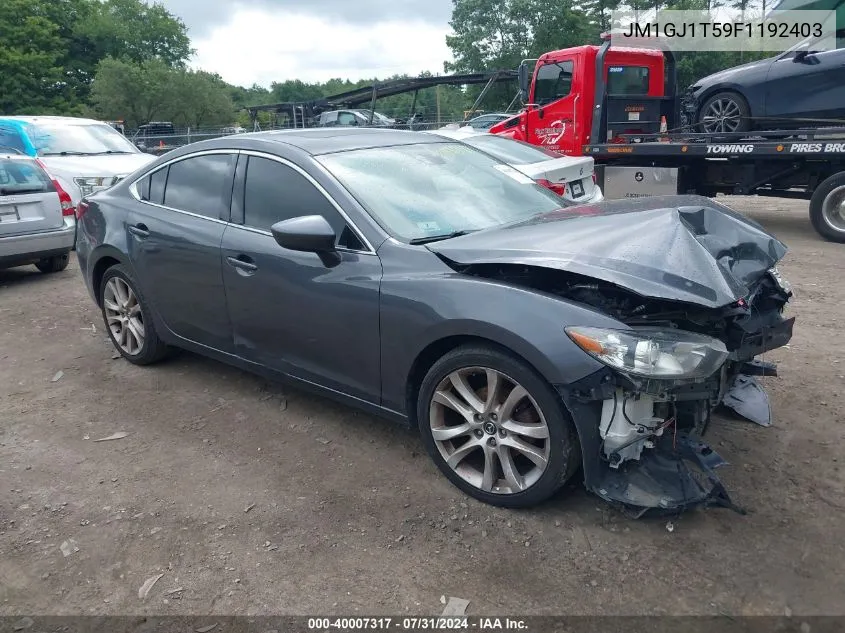 JM1GJ1T59F1192403 2015 Mazda Mazda6 I Touring