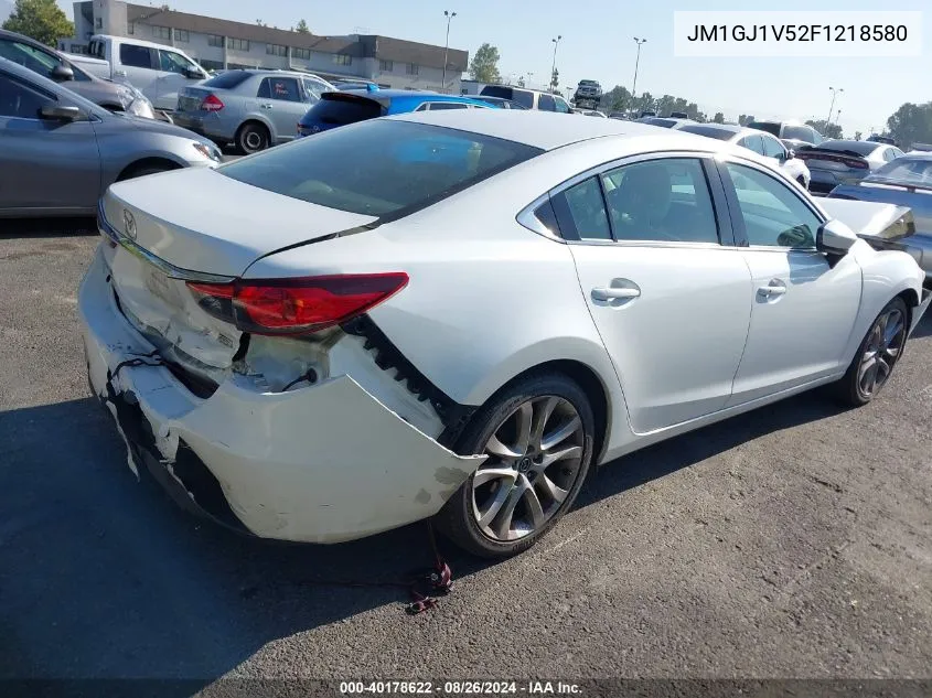 JM1GJ1V52F1218580 2015 Mazda Mazda6 I Touring