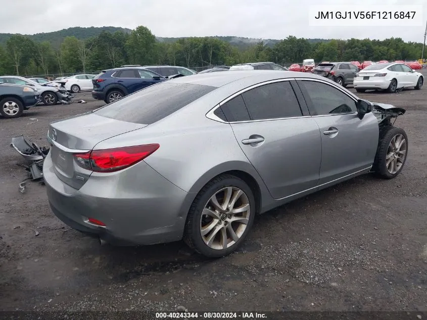 2015 Mazda Mazda6 I Touring VIN: JM1GJ1V56F1216847 Lot: 40243344