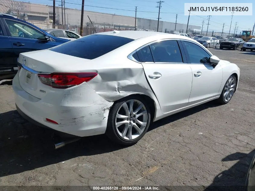 JM1GJ1V54F1185260 2015 Mazda 6 Touring