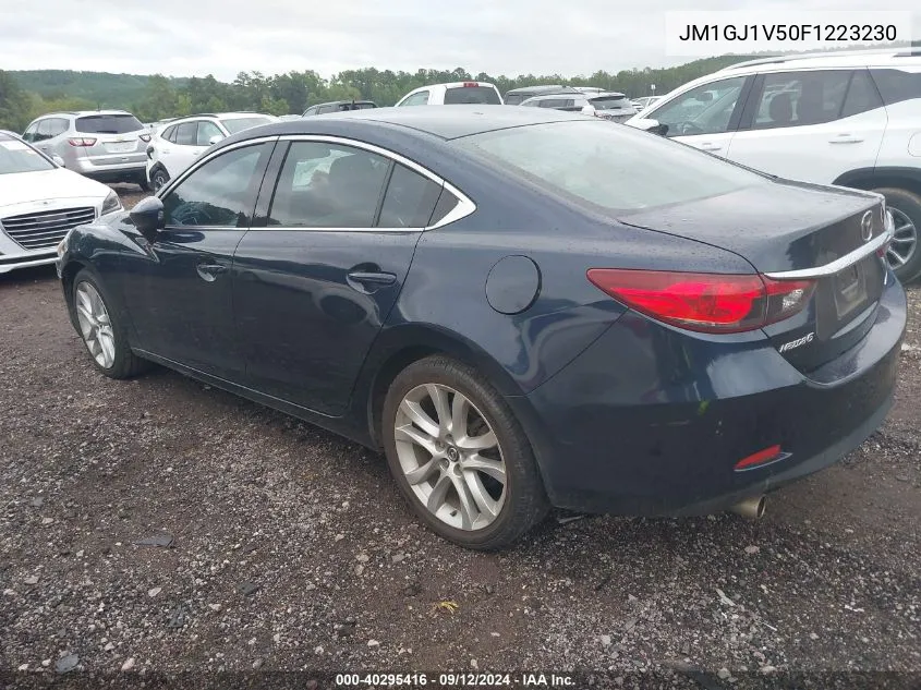 JM1GJ1V50F1223230 2015 Mazda 6 Touring