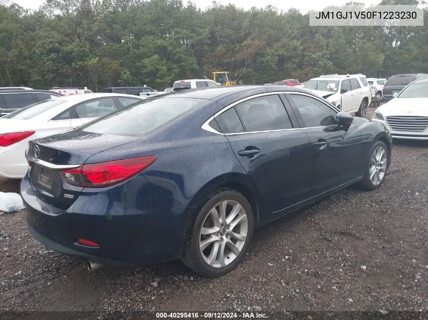 2015 Mazda 6 Touring VIN: JM1GJ1V50F1223230 Lot: 40295416