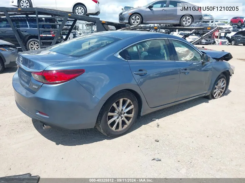 JM1GJ1U50F1210205 2015 Mazda Mazda6 I Sport