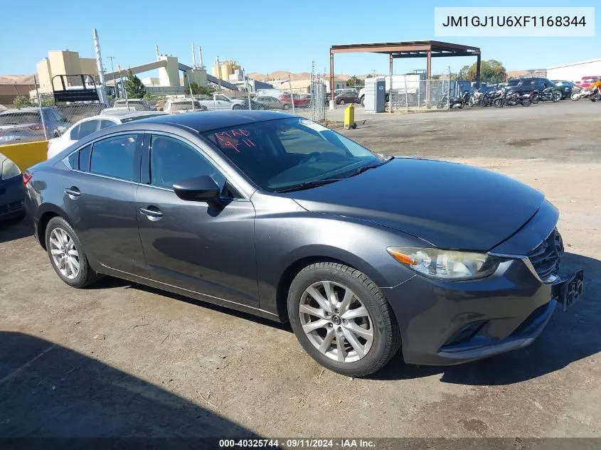 2015 Mazda Mazda6 I Sport VIN: JM1GJ1U6XF1168344 Lot: 40325744