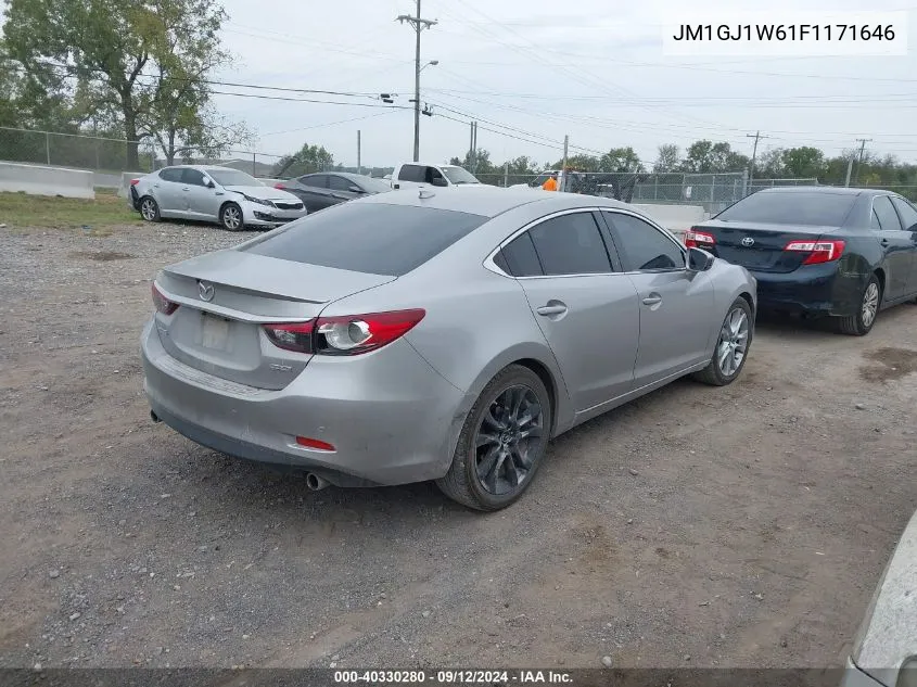 2015 Mazda Mazda6 I Grand Touring VIN: JM1GJ1W61F1171646 Lot: 40330280