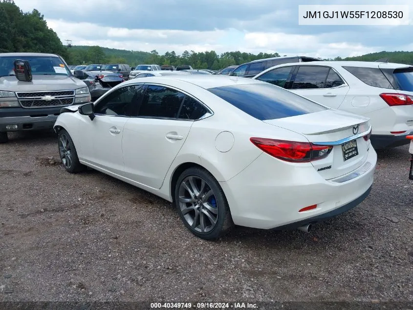 JM1GJ1W55F1208530 2015 Mazda Mazda6 I Grand Touring