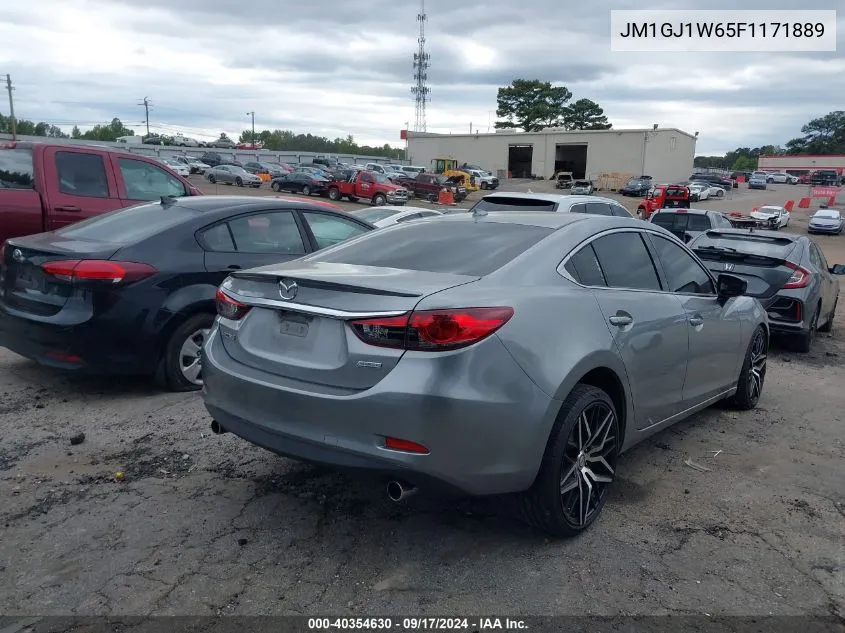 JM1GJ1W65F1171889 2015 Mazda Mazda6 I Grand Touring