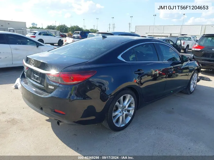 2015 Mazda Mazda6 I Touring VIN: JM1GJ1T56F1204653 Lot: 40369298