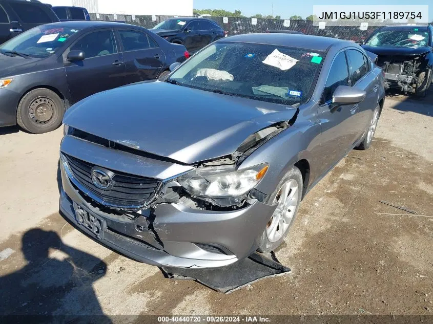 JM1GJ1U53F1189754 2015 Mazda 6 Sport