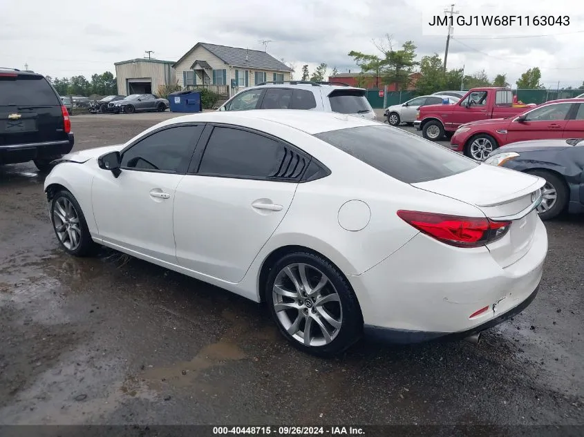 JM1GJ1W68F1163043 2015 Mazda 6 Grand Touring