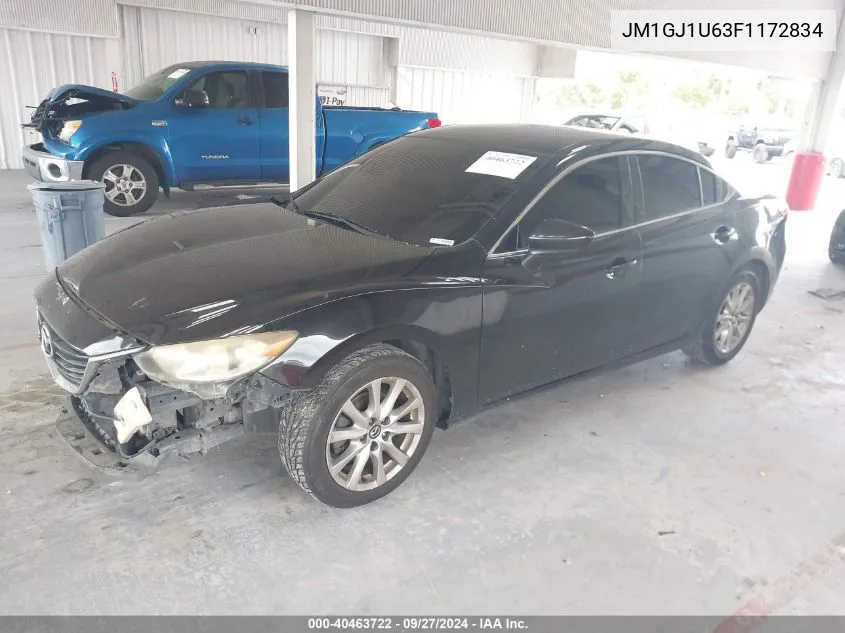 2015 Mazda Mazda6 I Sport VIN: JM1GJ1U63F1172834 Lot: 40463722