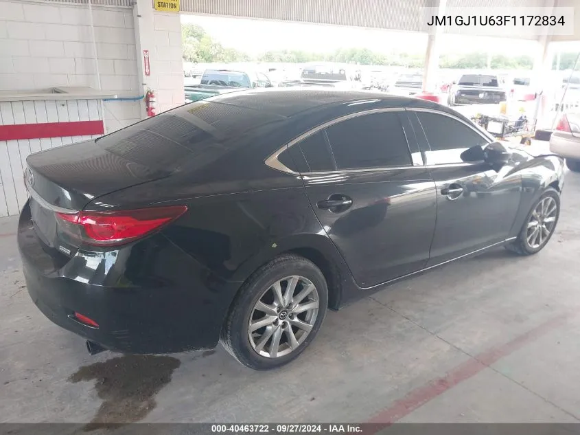 2015 Mazda Mazda6 I Sport VIN: JM1GJ1U63F1172834 Lot: 40463722