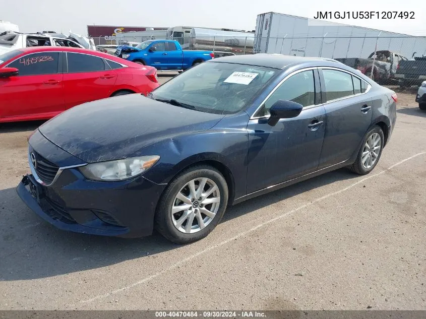 JM1GJ1U53F1207492 2015 Mazda Mazda6 I Sport