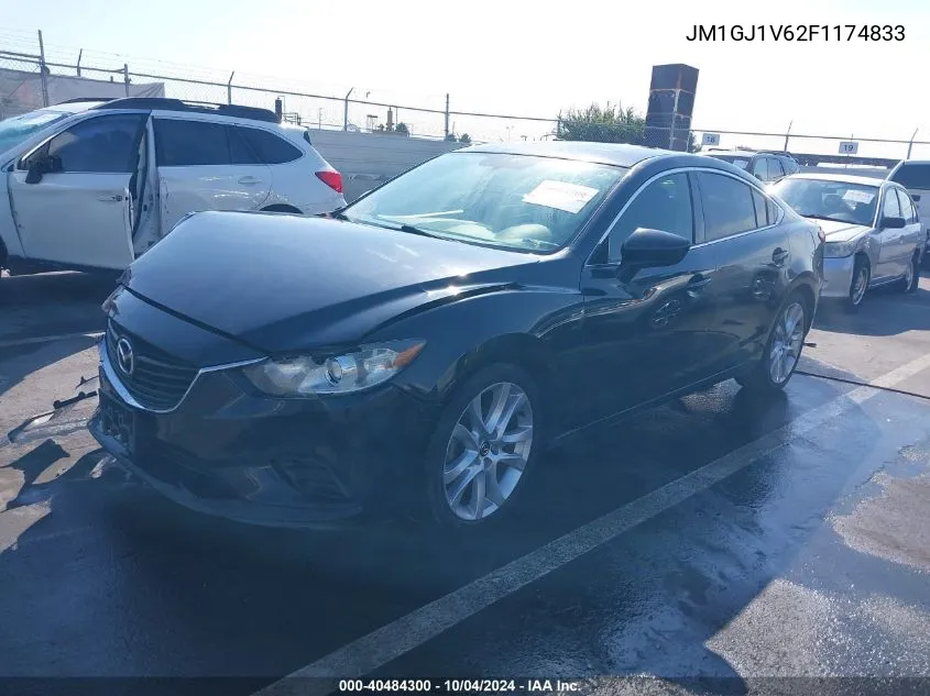 2015 Mazda Mazda6 I Touring VIN: JM1GJ1V62F1174833 Lot: 40484300