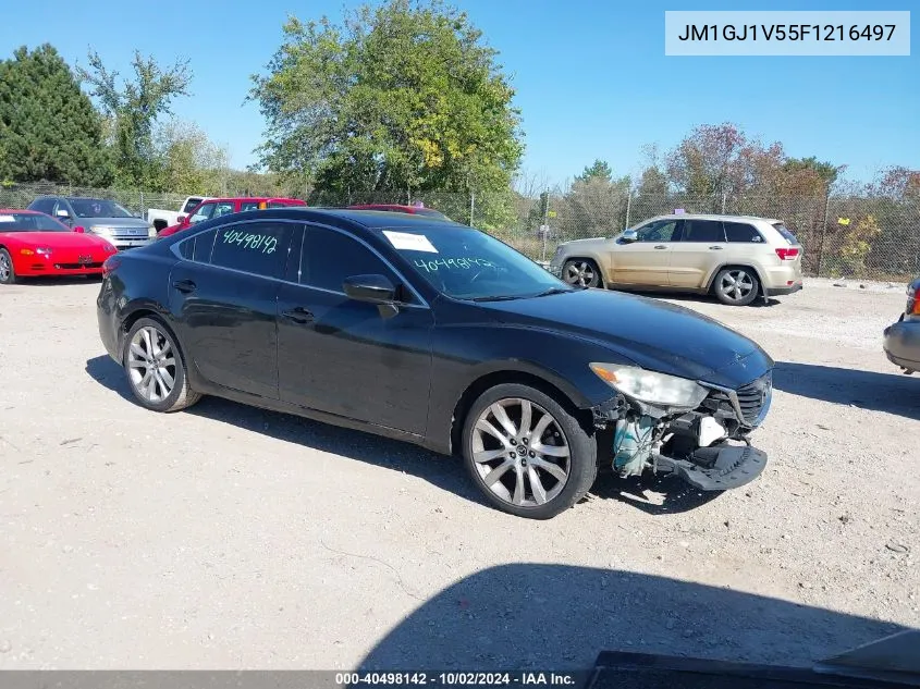 2015 Mazda Mazda6 I Touring VIN: JM1GJ1V55F1216497 Lot: 40498142