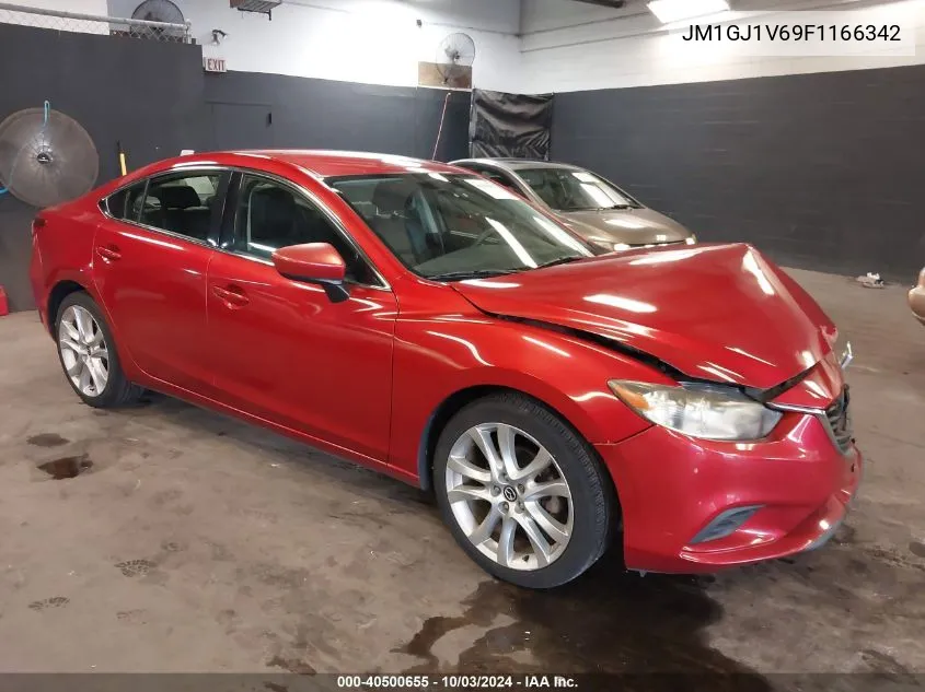 2015 Mazda Mazda6 I Touring VIN: JM1GJ1V69F1166342 Lot: 40500655