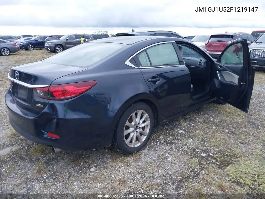 2015 Mazda 6 Sport VIN: JM1GJ1U52F1219147 Lot: 40502323