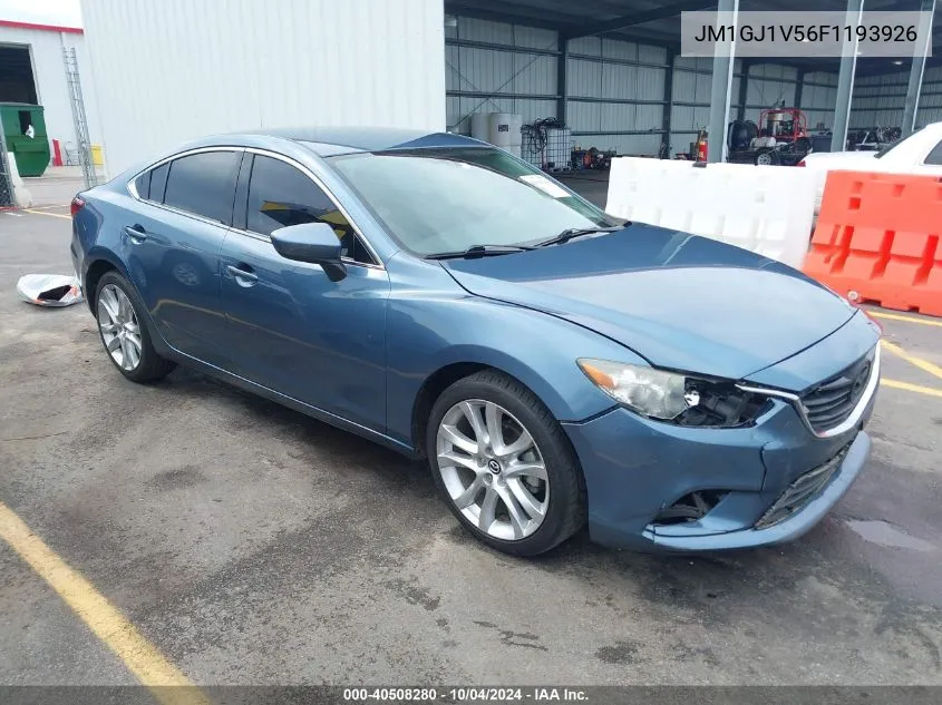 JM1GJ1V56F1193926 2015 Mazda Mazda6 I Touring