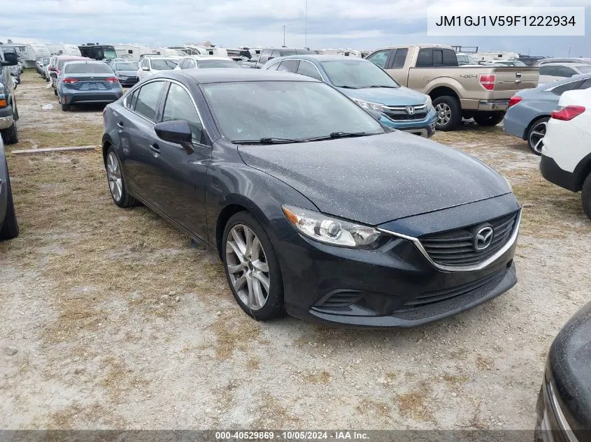 2015 Mazda 6 Touring VIN: JM1GJ1V59F1222934 Lot: 40529869