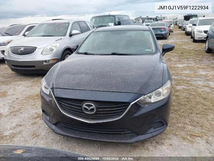 2015 Mazda 6 Touring VIN: JM1GJ1V59F1222934 Lot: 40529869