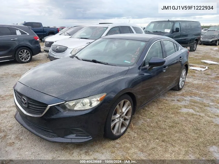 2015 Mazda 6 Touring VIN: JM1GJ1V59F1222934 Lot: 40529869