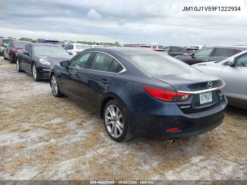 2015 Mazda 6 Touring VIN: JM1GJ1V59F1222934 Lot: 40529869