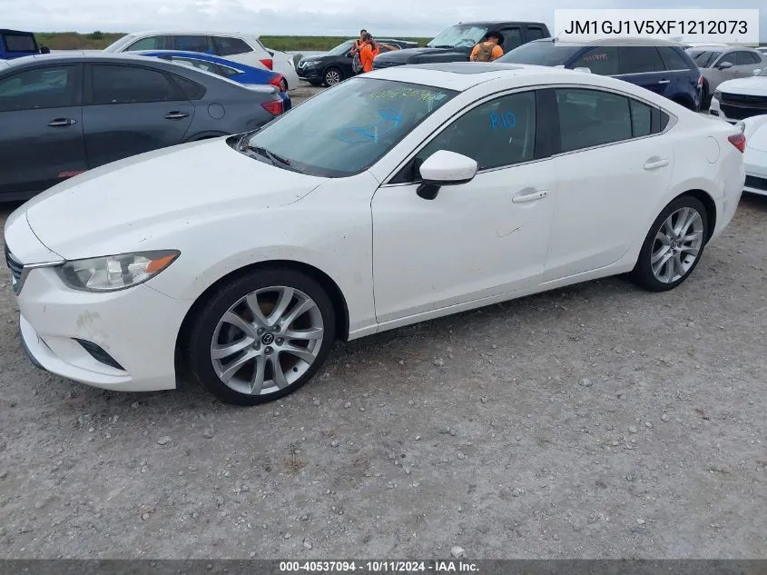 JM1GJ1V5XF1212073 2015 Mazda 6 Touring