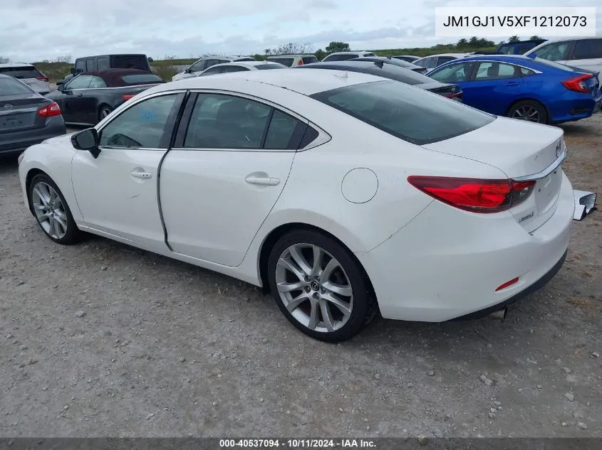 JM1GJ1V5XF1212073 2015 Mazda 6 Touring